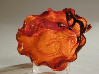 Amber Brushwasher in Lotus Leaf Form