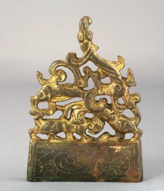 Gilt Bronze Finial Attachment