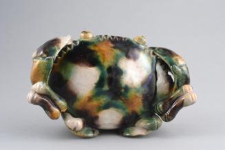 Shiwan Ware Crab Wall Vase