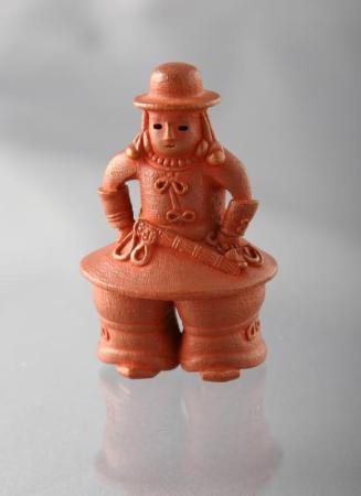 Netsuke of a Haniwa Tomb Figure