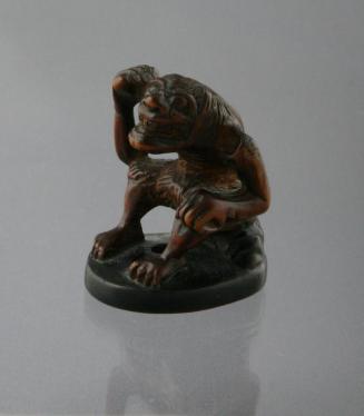 Netsuke of the Thunder God Raijin