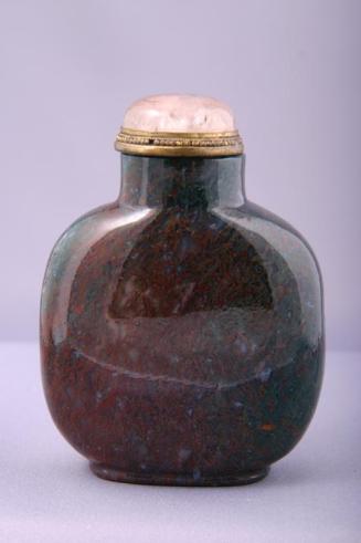 Moss Agate Snuff Bottle