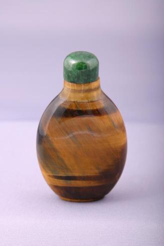 Tiger's Eye Snuff Bottle