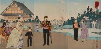 Imperial Family at Yasukuni Shinto Shrine