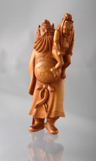 Netsuke of the Demon Queller Shoki