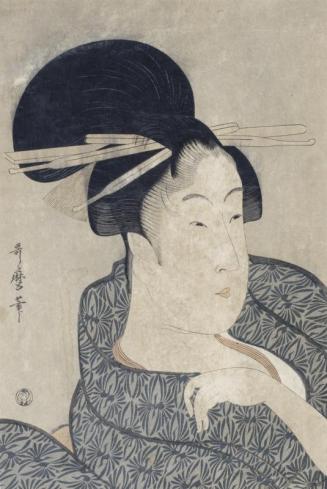 Head of a Courtesan