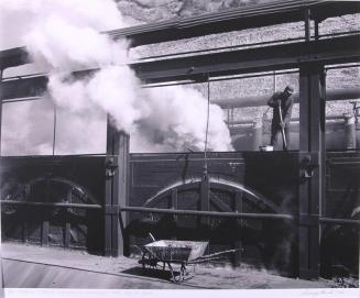 BC: Michell-Coking Furnace at Crowsnest Pass Coal Co. 1951