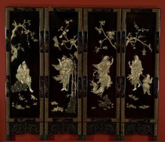 Four Panel Screen