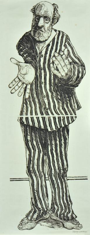 Self-Portrait in Striped Pyjamas