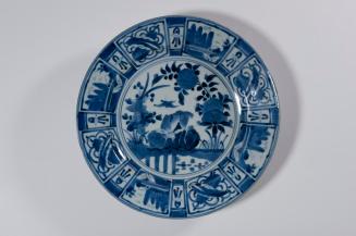 Blue and White Arita Ware Charger