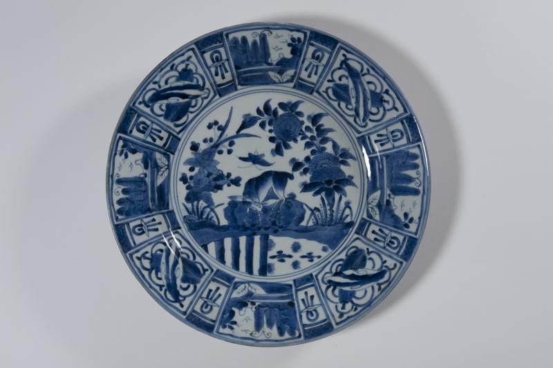 Blue and White Arita Ware Charger