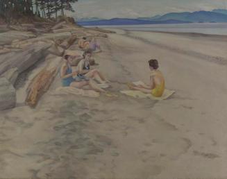 Beach Scene - Savary Island