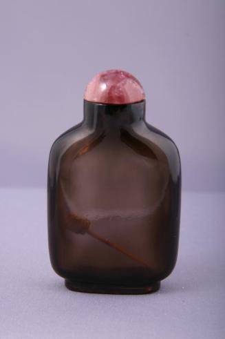 Smoky Quartz Snuff Bottle