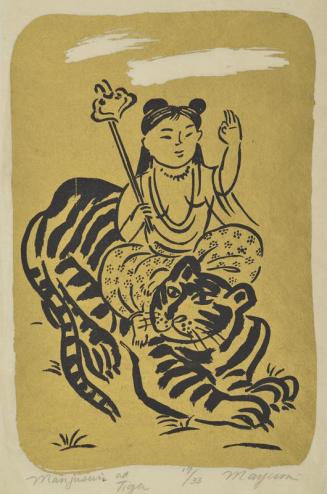 Manjusri and Tiger