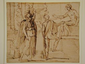 Prometheus & Minerva (after Annibale Carracci)