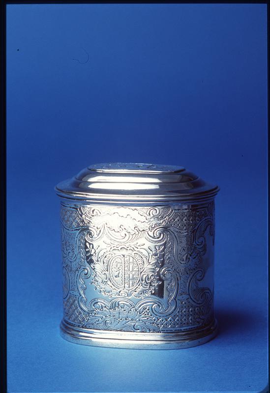 Sterling Silver Tea Caddy