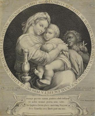 Madonna de la Sedia (after Raphael)