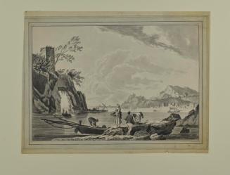 Fisher Folk (Style of Claude-Joseph Vernet)