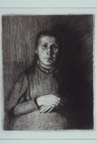 Woman with Folded Hands