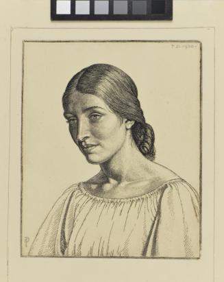 Head of a Young Woman