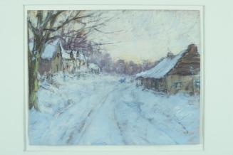 Village Road in Winter