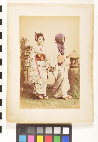 Untitled (Ladies in summer and rain costumes)