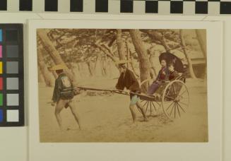 Untitled (Ladies in rickshaw)