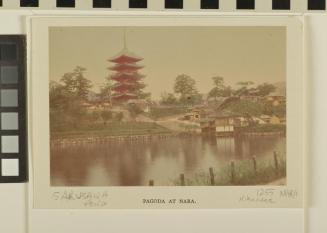 Untitled (Pagoda at Nara, Sarusawa pond)
