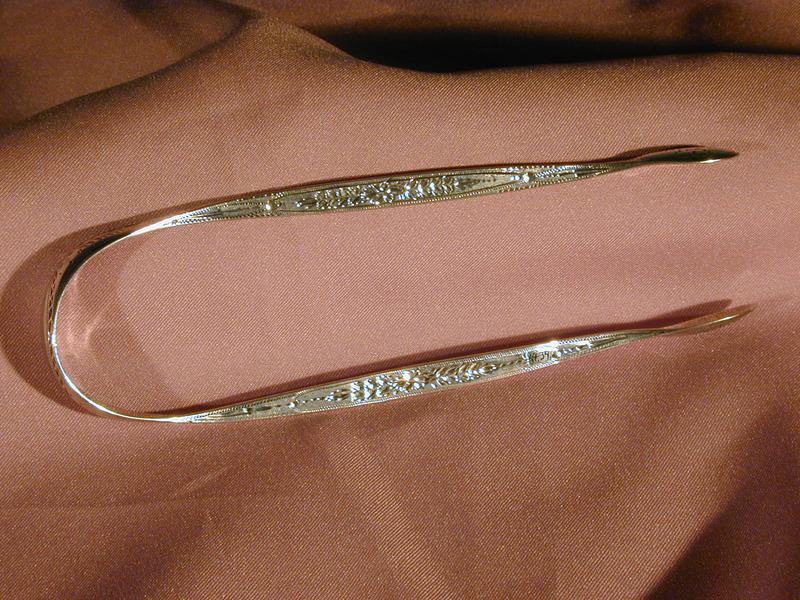 Sterling Silver Sugar Tongs