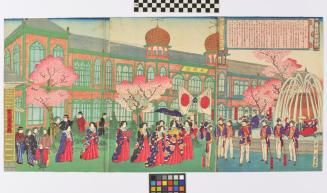 The Second National Industrial Exposition in Ueno Park