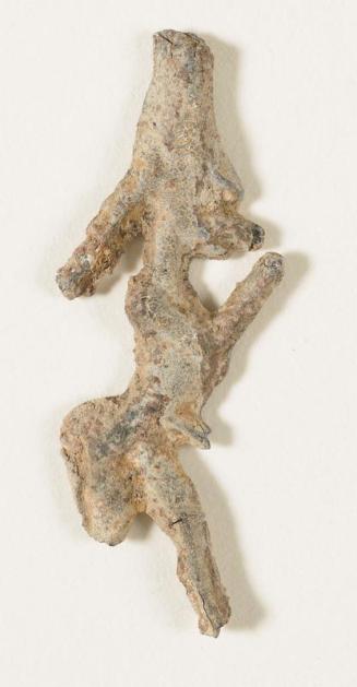 Lead votive figure from the shrine of Artemis Orthea