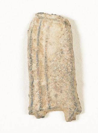 Lead votive figure from the shrine of Artemis Orthea