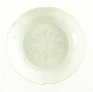 Five Lobed Qingbai Ware Dish