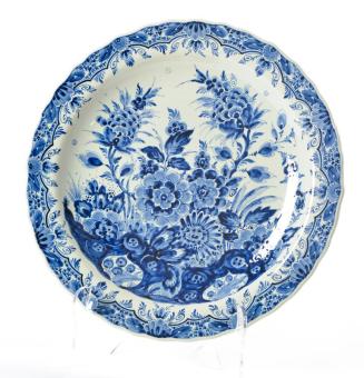 Plate with Floral Motif