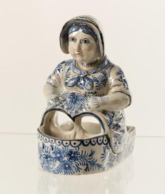 Table Amusement -Woman on Chamber Pot