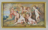 Cherubs with Fall Harvest (after Rubens)