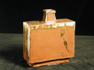 Rectangular Stoneware Bottle