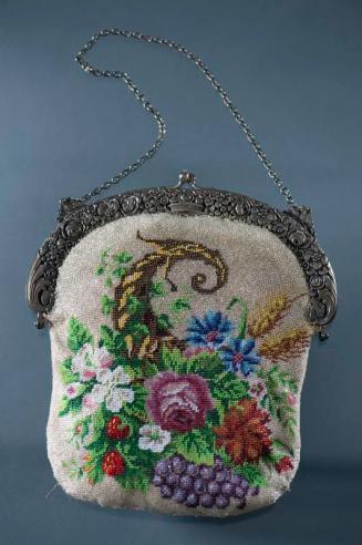 Bead Bag with Floral motif
