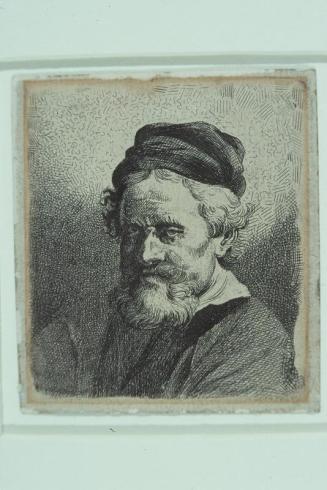 Copy after an etching by Rembrandt