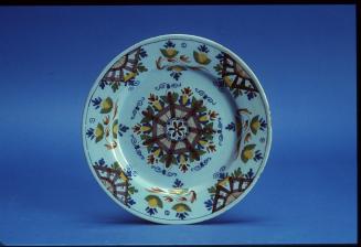 Plate in Ann Gomm Pattern