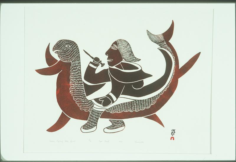 Woman Fighting Sea Spirit