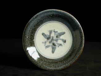 Takeichi Kawai Dish in Folk Art Style