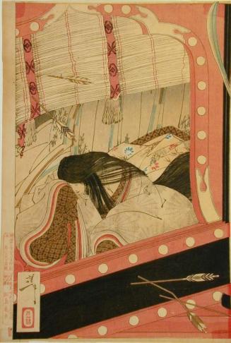 Yoshitsune Rescuing Empress Kenreimon'in