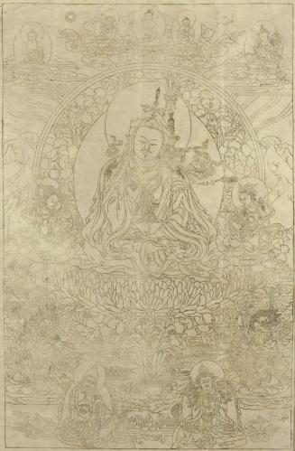 Padmasambhava in his guise as Guru Padma Jung-nas