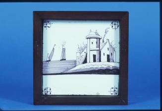 Tile With Coastal Scene