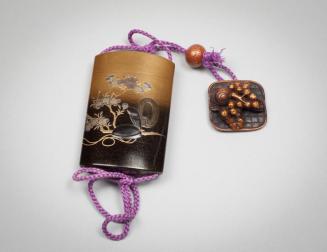 Inro with Netsuke & Ojime