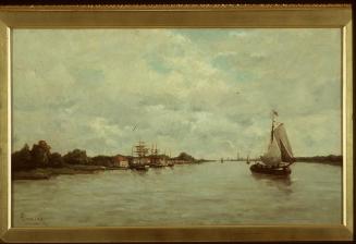 Ships in an Estuary