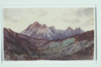 Untitled-Mountains and Trees