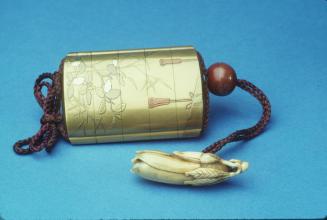 Inro with Netsuke and Ojime