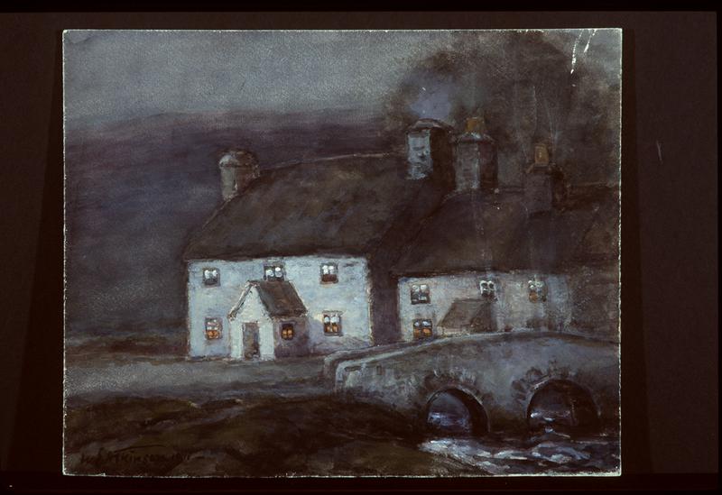 Moonlight on the Old Inn